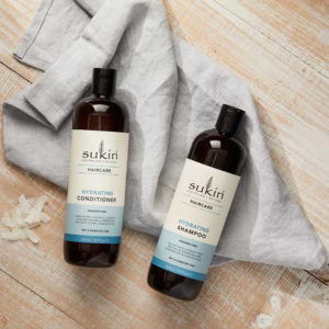Sukin® 保濕修護洗髮及潤髮乳產品組合圖